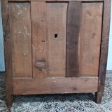 Louis XV standing man in walnut 18th century