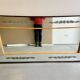 Large vintage wall mirror