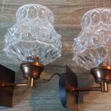 Pair of vintage wall lights