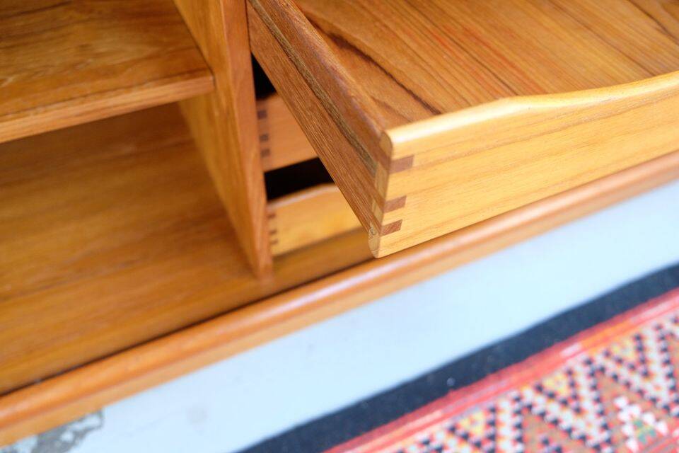 Mid-Century Dyrlund teak sideboard, dating from the 1960s/70s, with a retro vintage design.