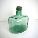 Demijohn oval blue-green
