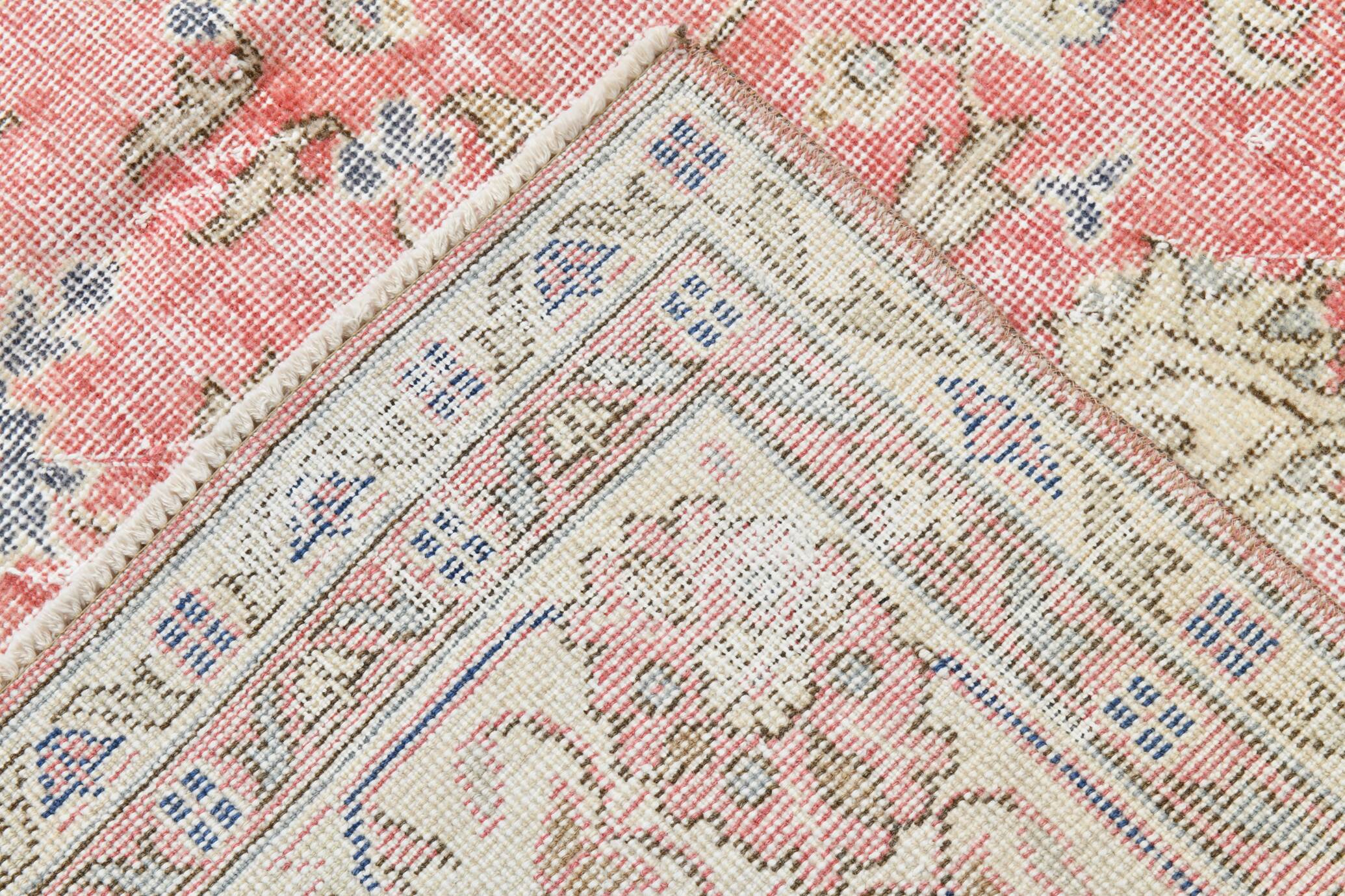 7x10 Dusty Red Persian Area Rug, 205x322Cm