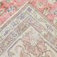 Tapis persan rouge poussiéreux 7x10, 205x322Cm