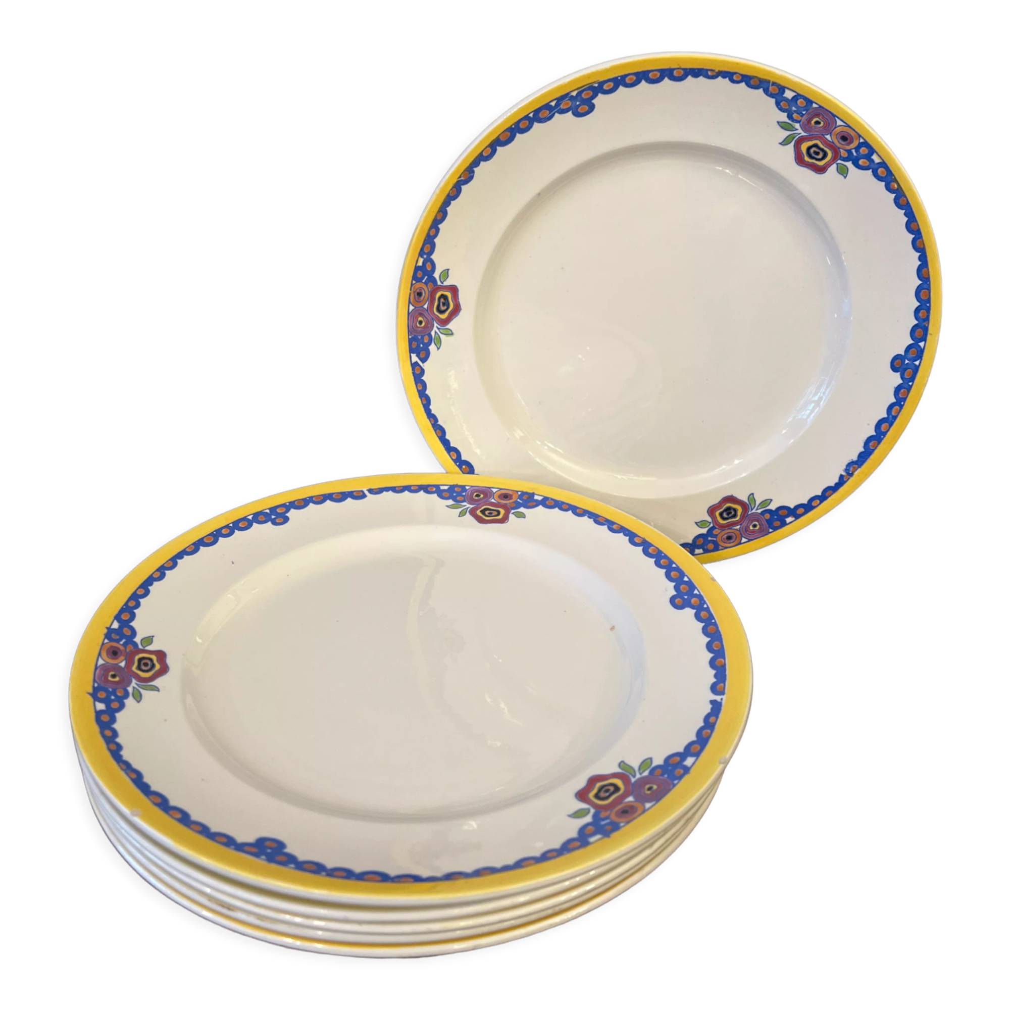 Christmas Pop up 2022 - set of 6 antique plates