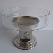 Art Deco Bowl with Fruit Attachment, 1930s