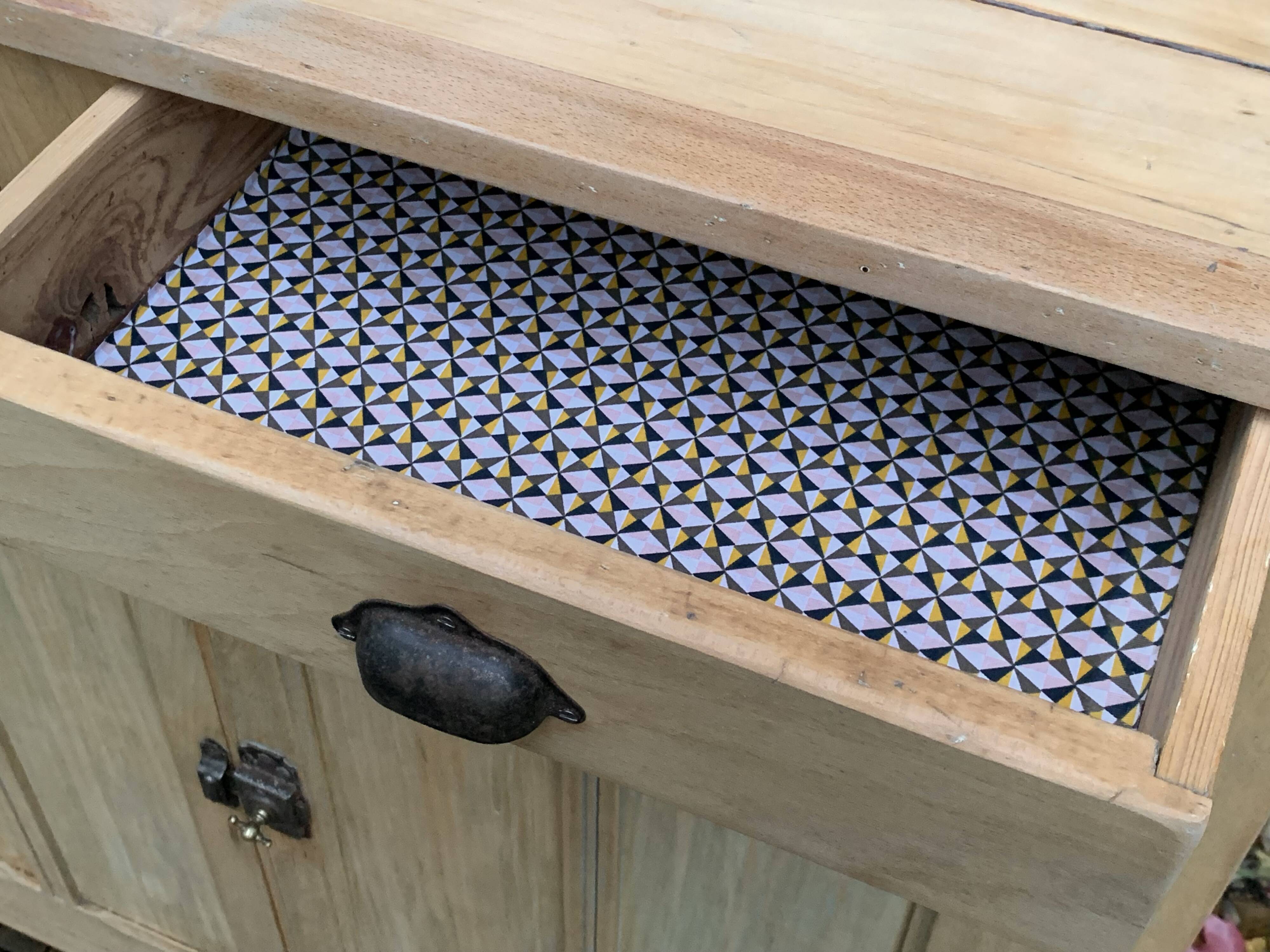Buffet parisien ancien bois brut