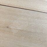Beech dining table with extensions, 80s