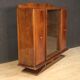 Italian showcase in wood from 20th century