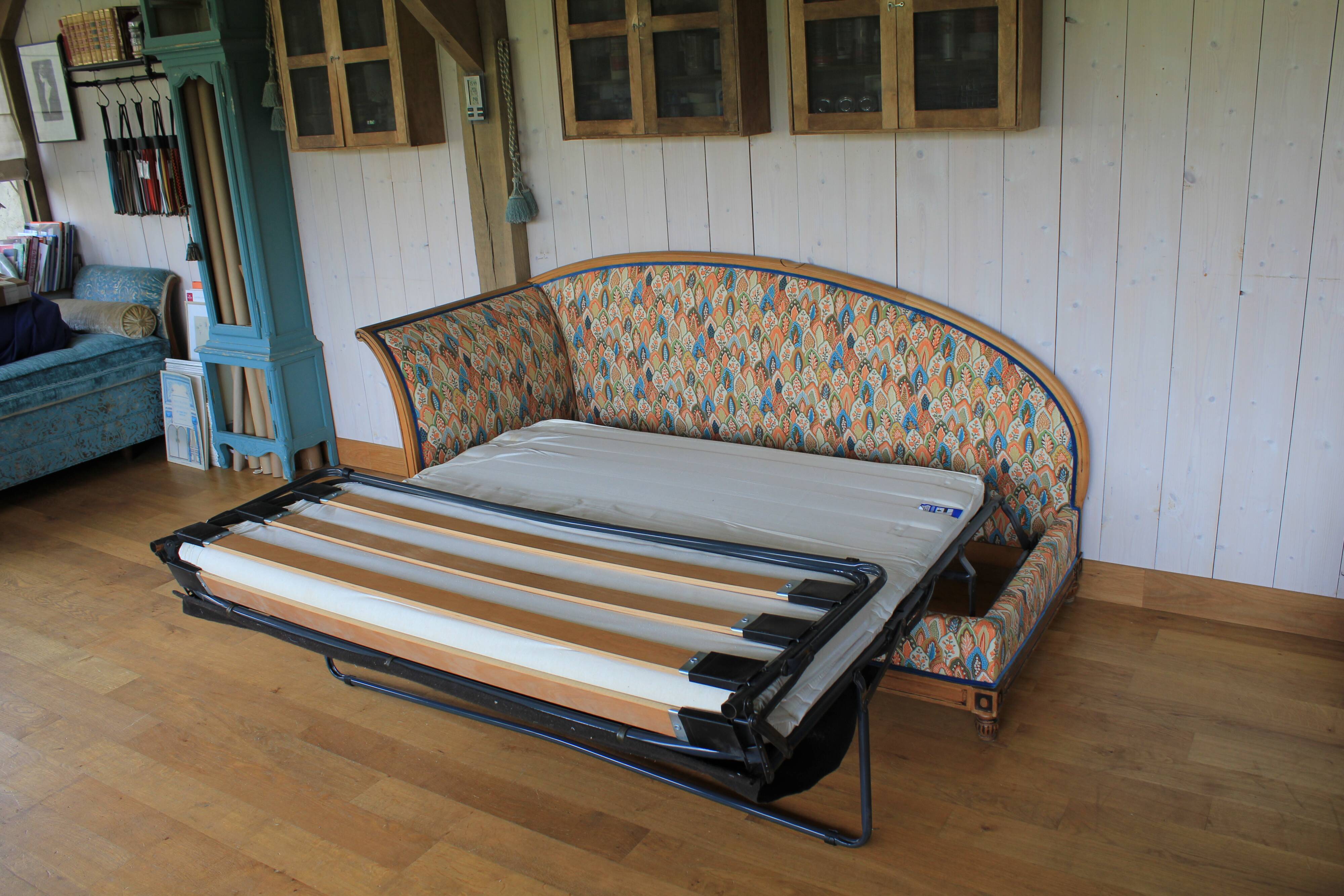 Art Nouveau/Art Deco chaise longue - sofa bed