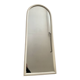 Large vintage mirror in stained white wood