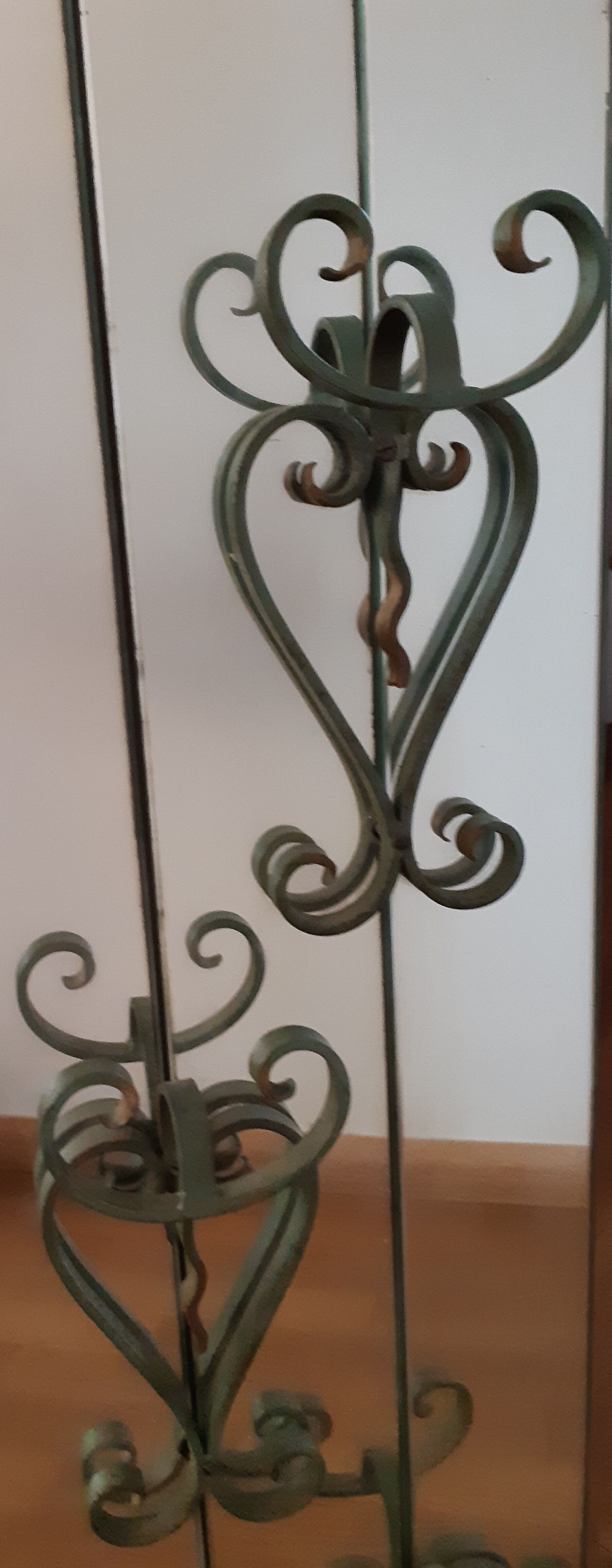 Mirror coat rack 30s