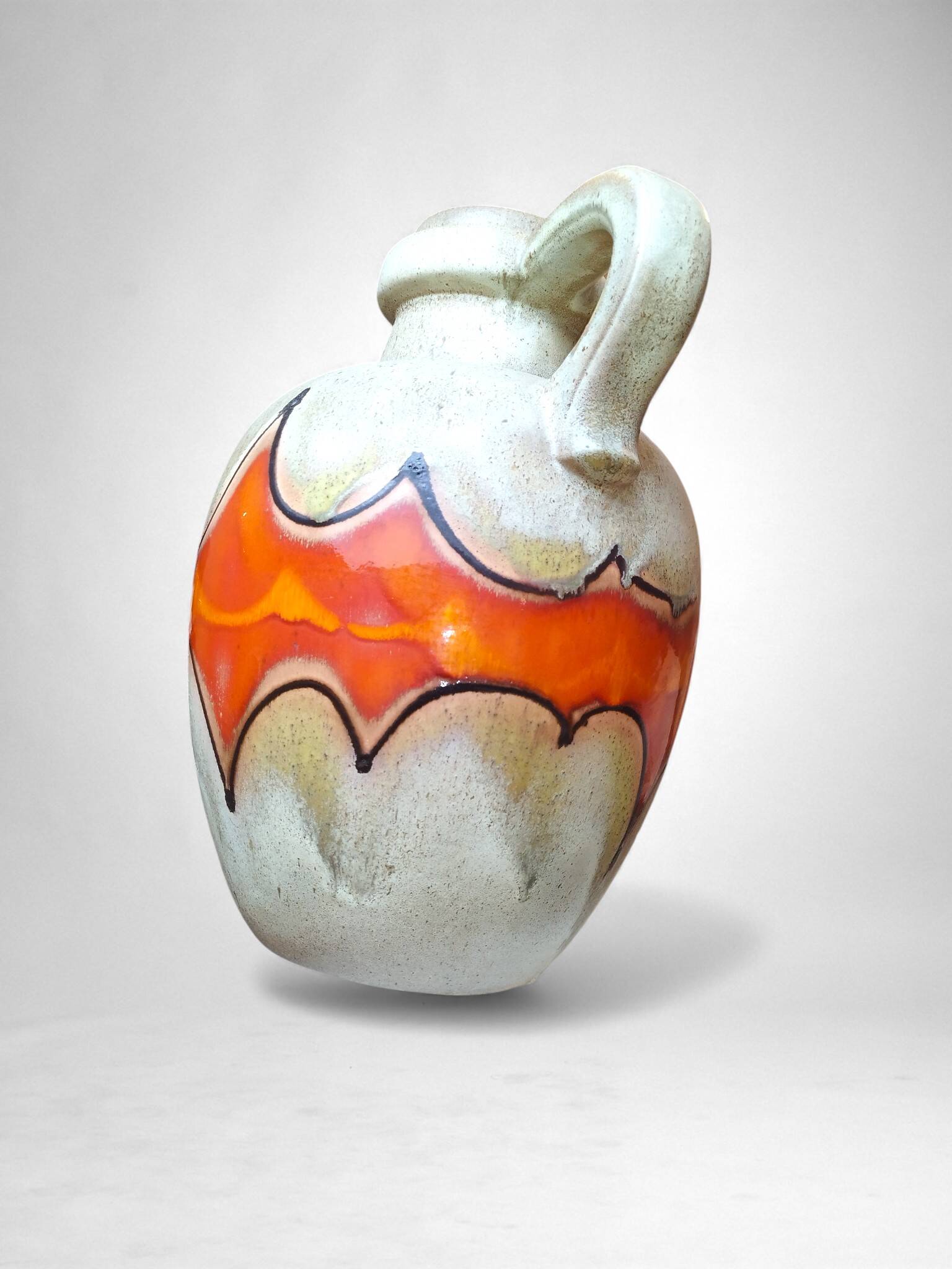 Large Fat Lava ceramic Scheurich