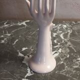 Hand vase in earthenware- vintage