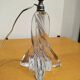 Pied de lampe en cristal Baccarat signé – France – années 70