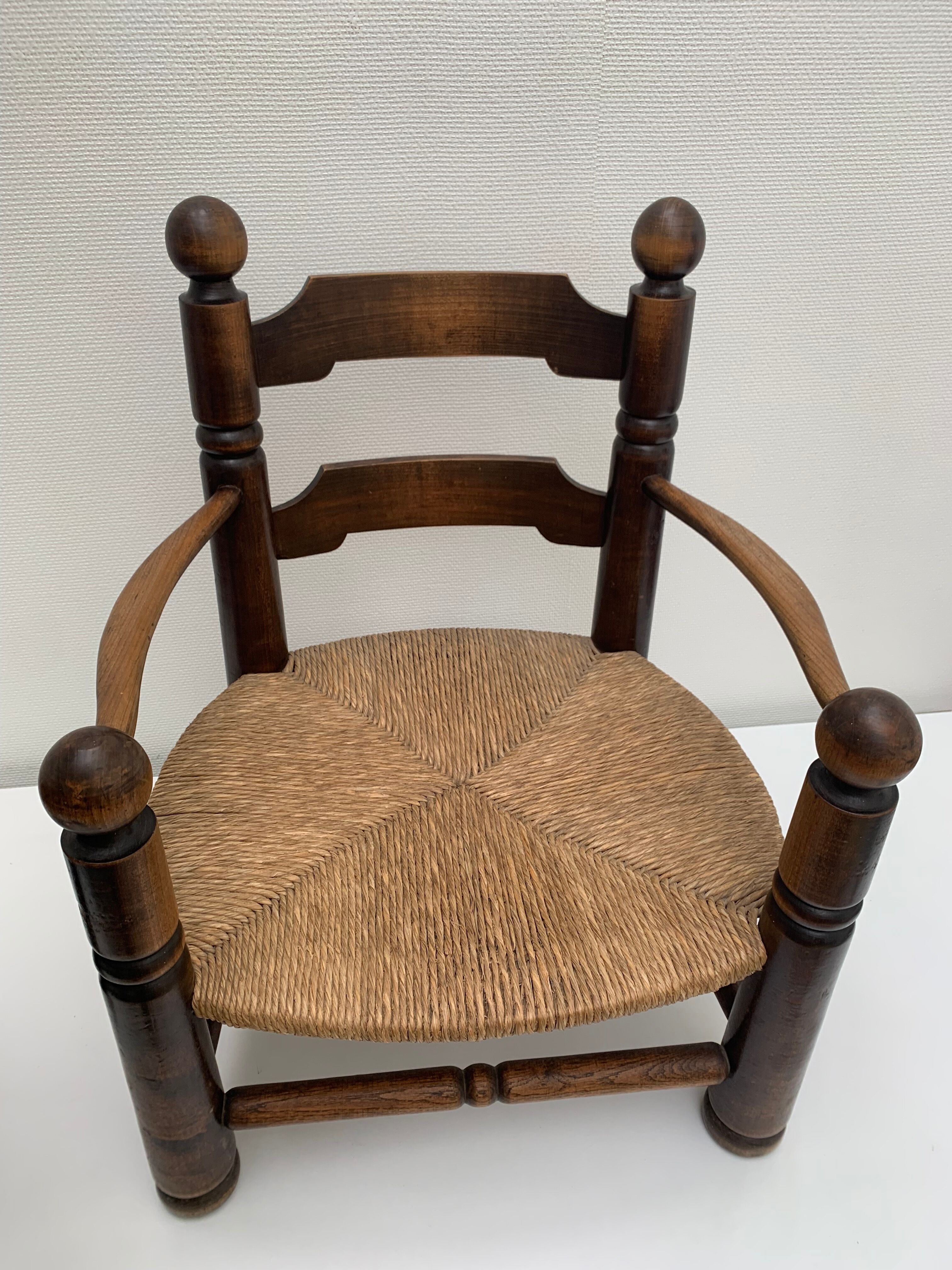 Brutalist mulched armchair 1940
