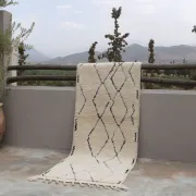 Beni Ouarain rug, 295 x 90 cm - R317