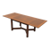 Extendable Dutch Art Deco dining table 1920s