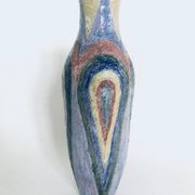 Vintage Handmade Art Studio Pottery Vase, 1980s