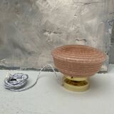 Clichy glass globe lamp