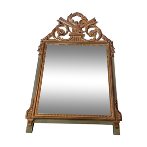 Miroir Louis XVI doré