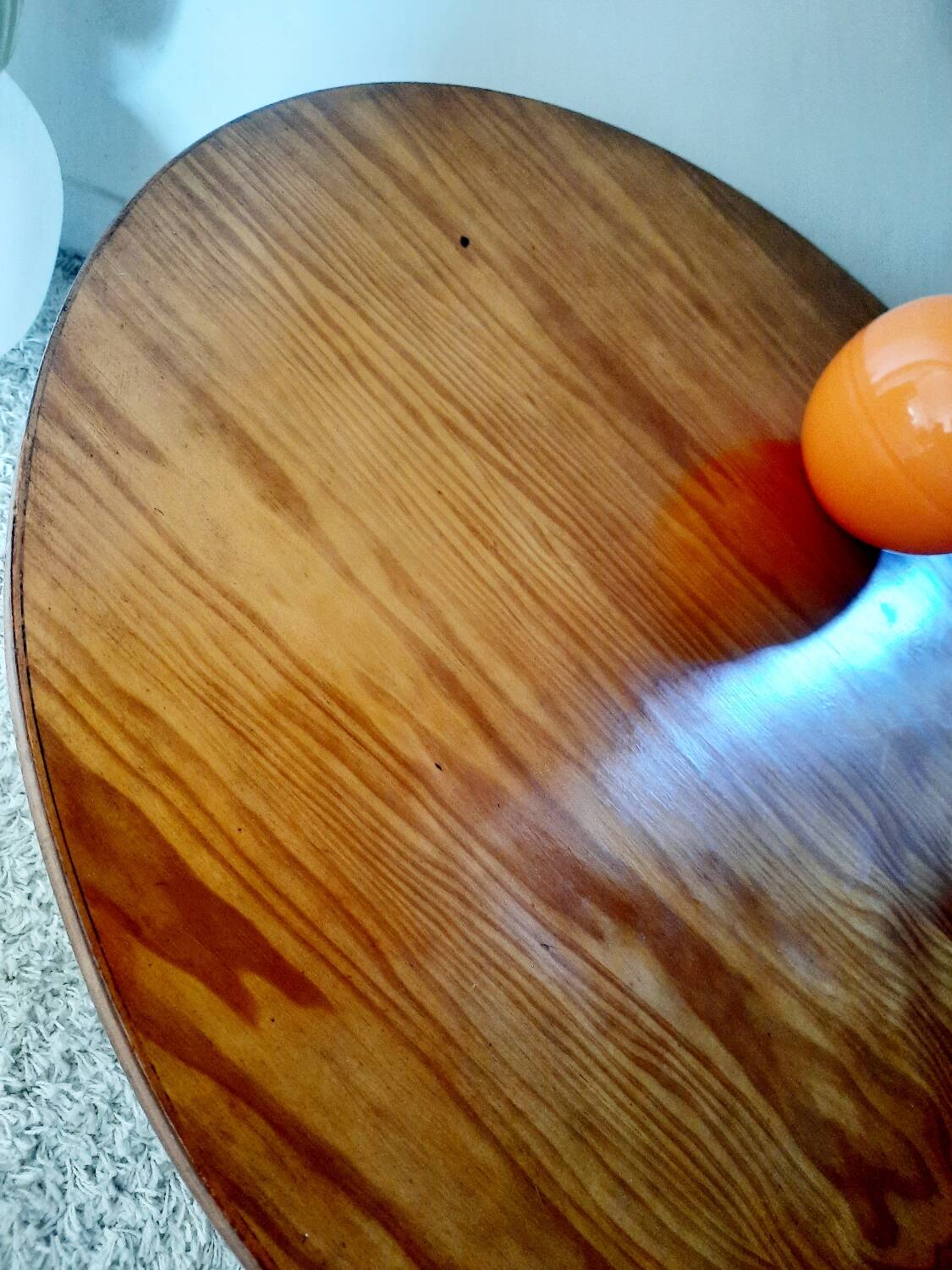 70s rattan coffee table