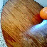 70s rattan coffee table