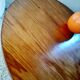 70s rattan coffee table