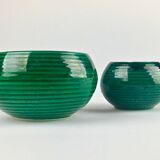 Pair of 1930s ceramic nesting bowls