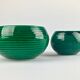 Pair of 1930s ceramic nesting bowls