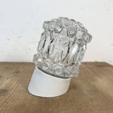 Vintage White Porcelain Wall Light, 1970s