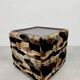 Vintage camouflage box cabinet table nightstand