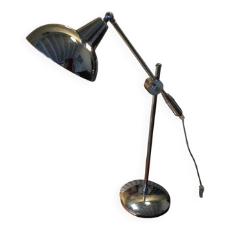 Lampe italienne à balancier, chromée
