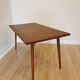 Mid-Century Modern Wooden Coffee Table: 1970s Vintage Lounge Decor