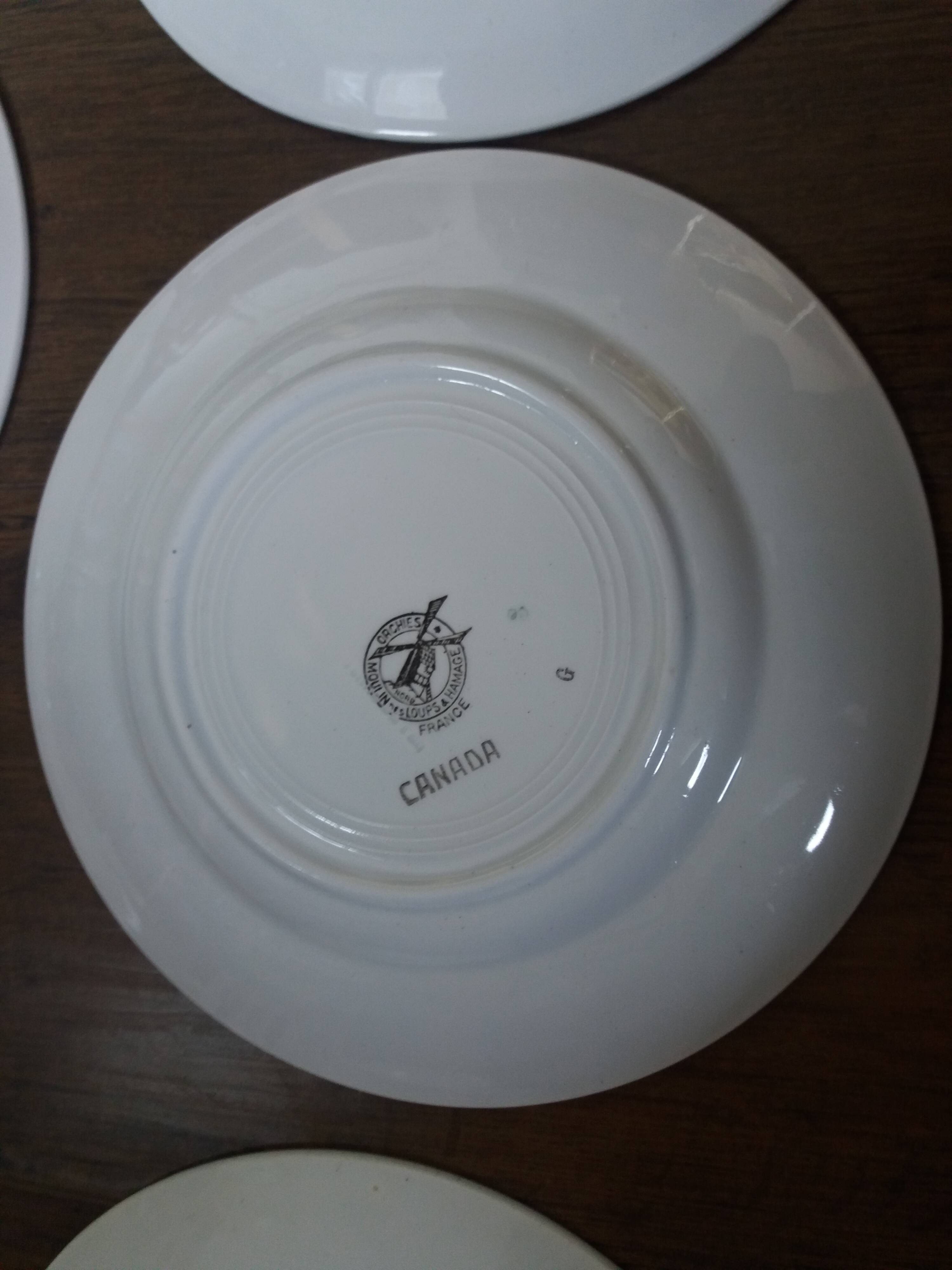 Flat plates Moulin des Loups and Hamage, Orchies, Canada, iron land