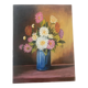 Flower canvas painting