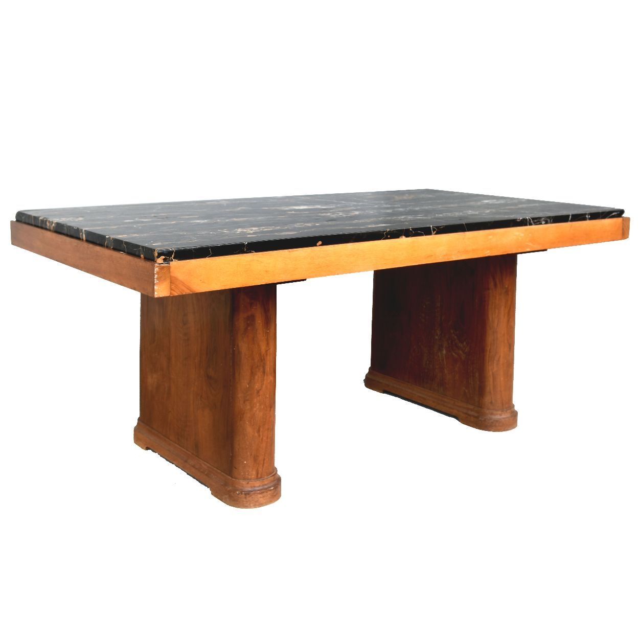 Dining room table 1940 rosewood tray in portr