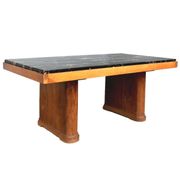 Dining room table 1940 rosewood tray in portr