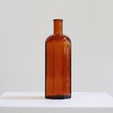 Bouteille ou carafe en verre ambré