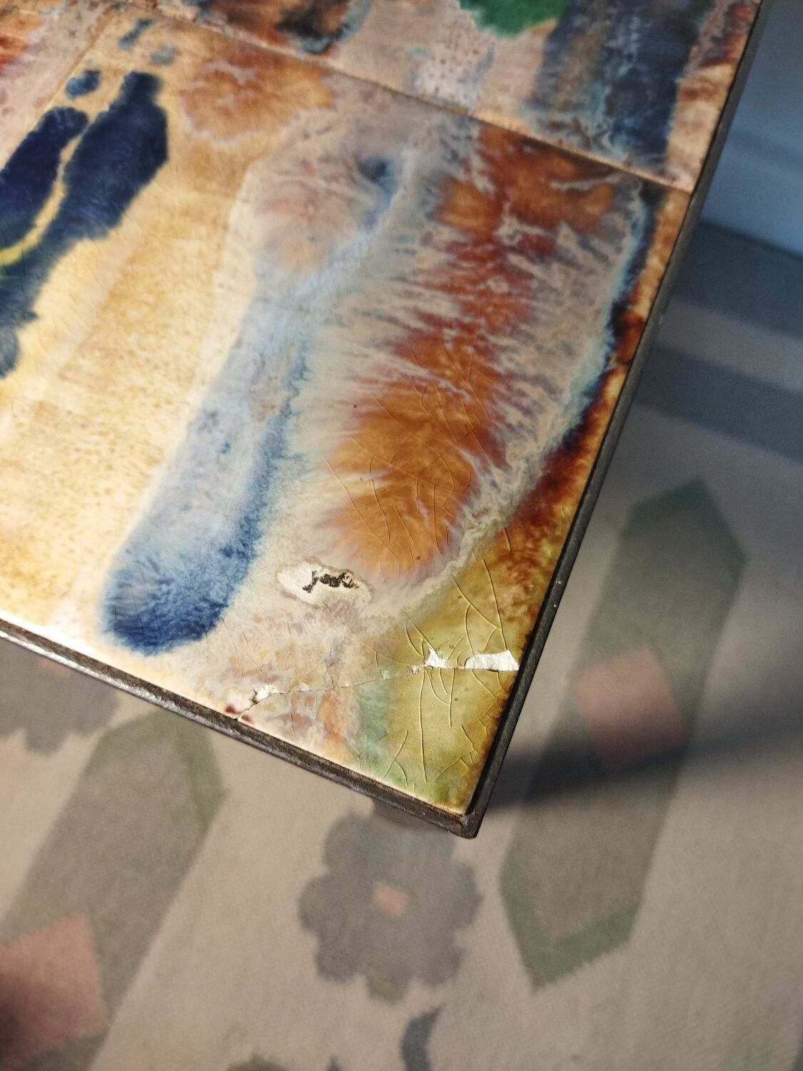 Ceramic coffee table