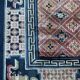 Handmade oriental carpet in wool 134 cm x 215 cm