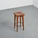 High stool by Christian Durupt, Méribel, circa 1960