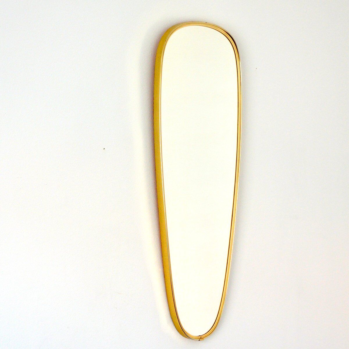 Mirror free form year 50 / 60 vintage 30x78cm