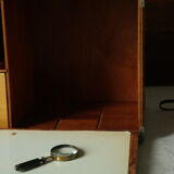 Caisse, vintage wood business firm