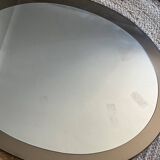Vintage oval mirror 70's