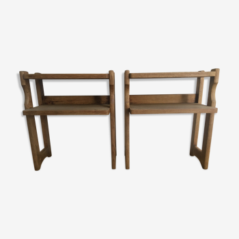 Bedside tables by Guillerme et Chambron