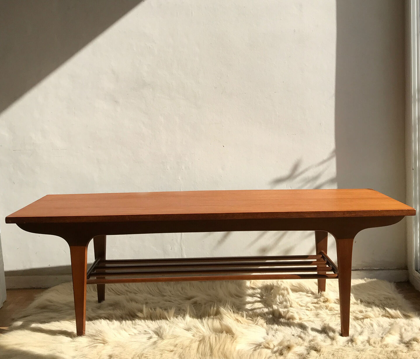 Teak coffee table from the 1960s