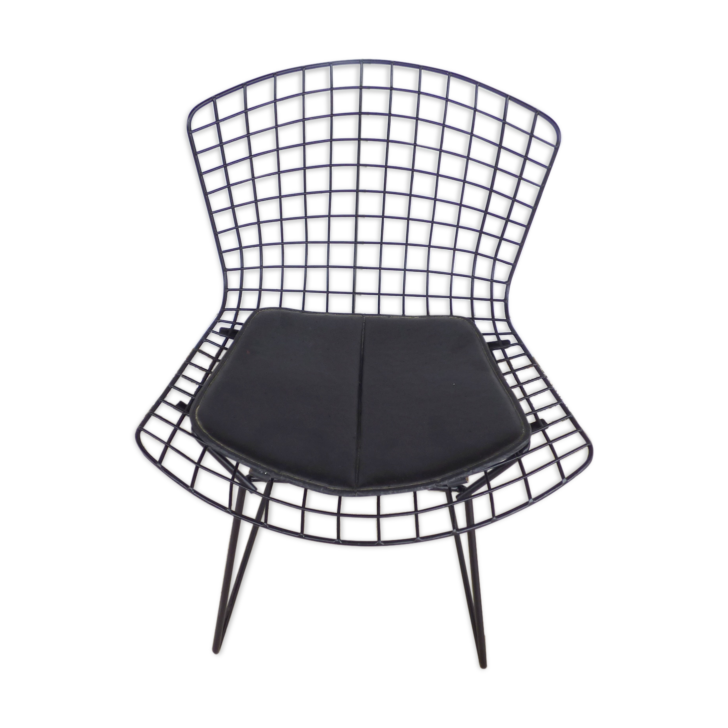 Black Bertoia Chair for Knoll International