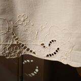 Drap broderie hirondelle, colori  rose"nude"