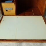 Caisse, vintage wood business firm