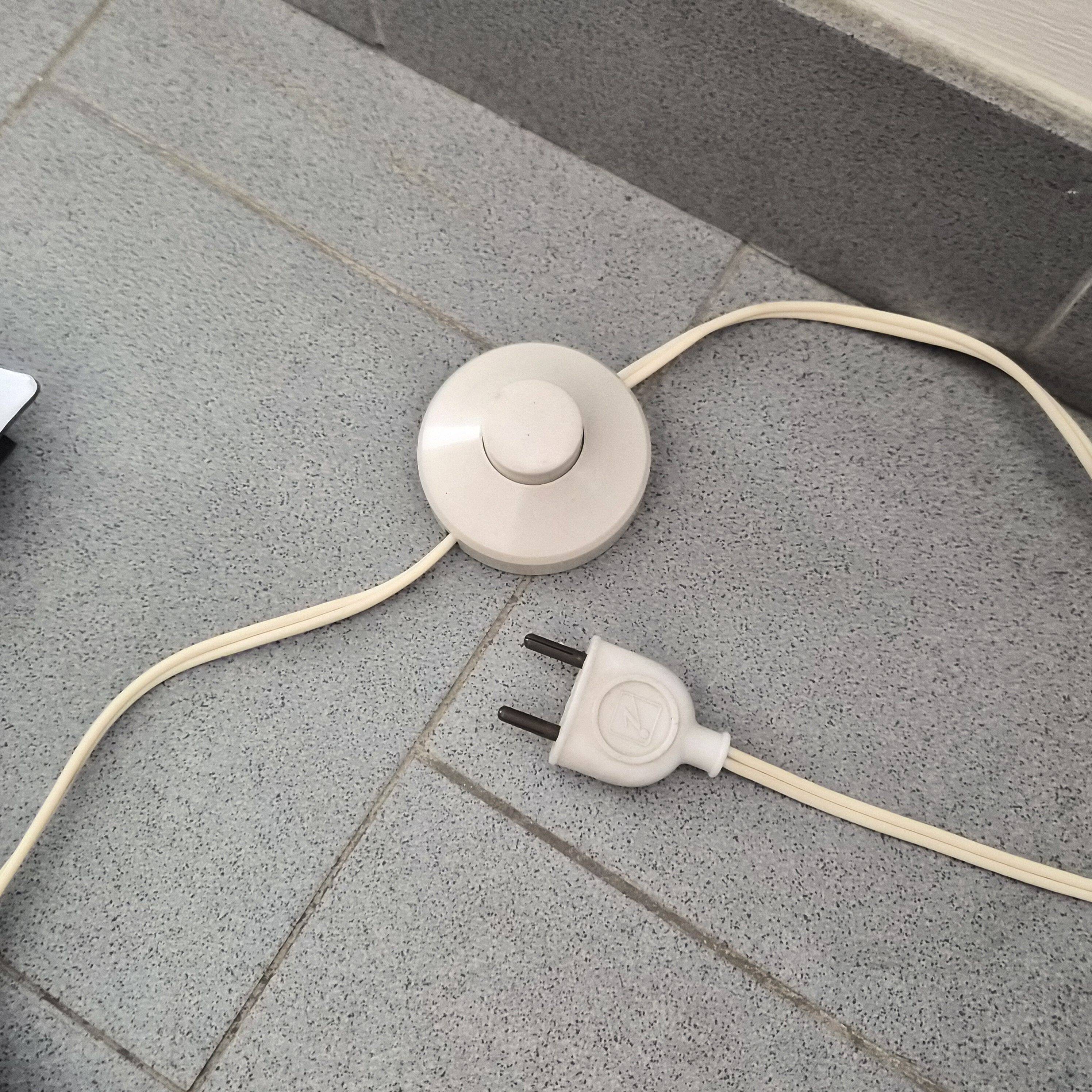 Vintage space age floor lamp 1970